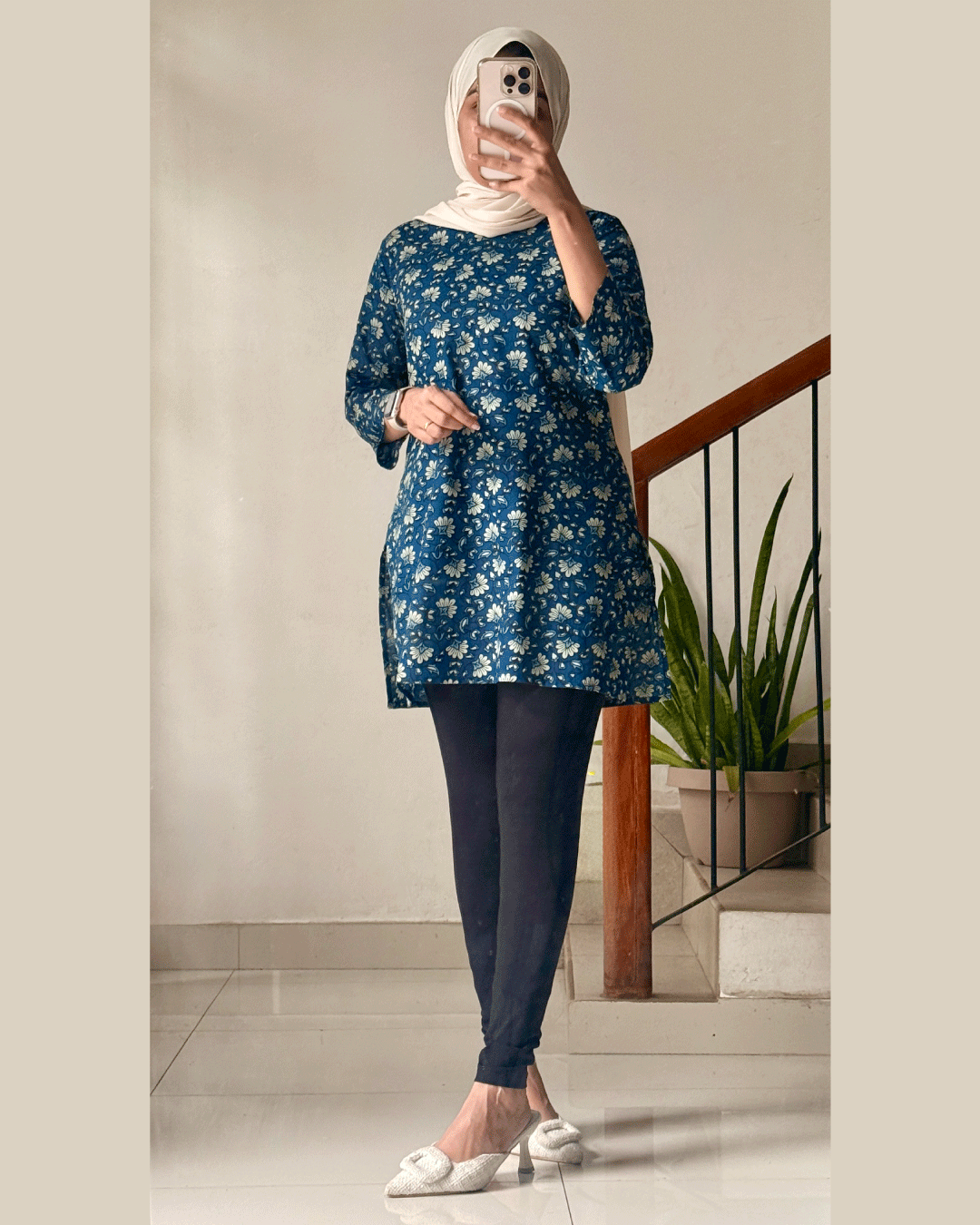 Phoolan Mehka Peplum – 30 Inch Kurti