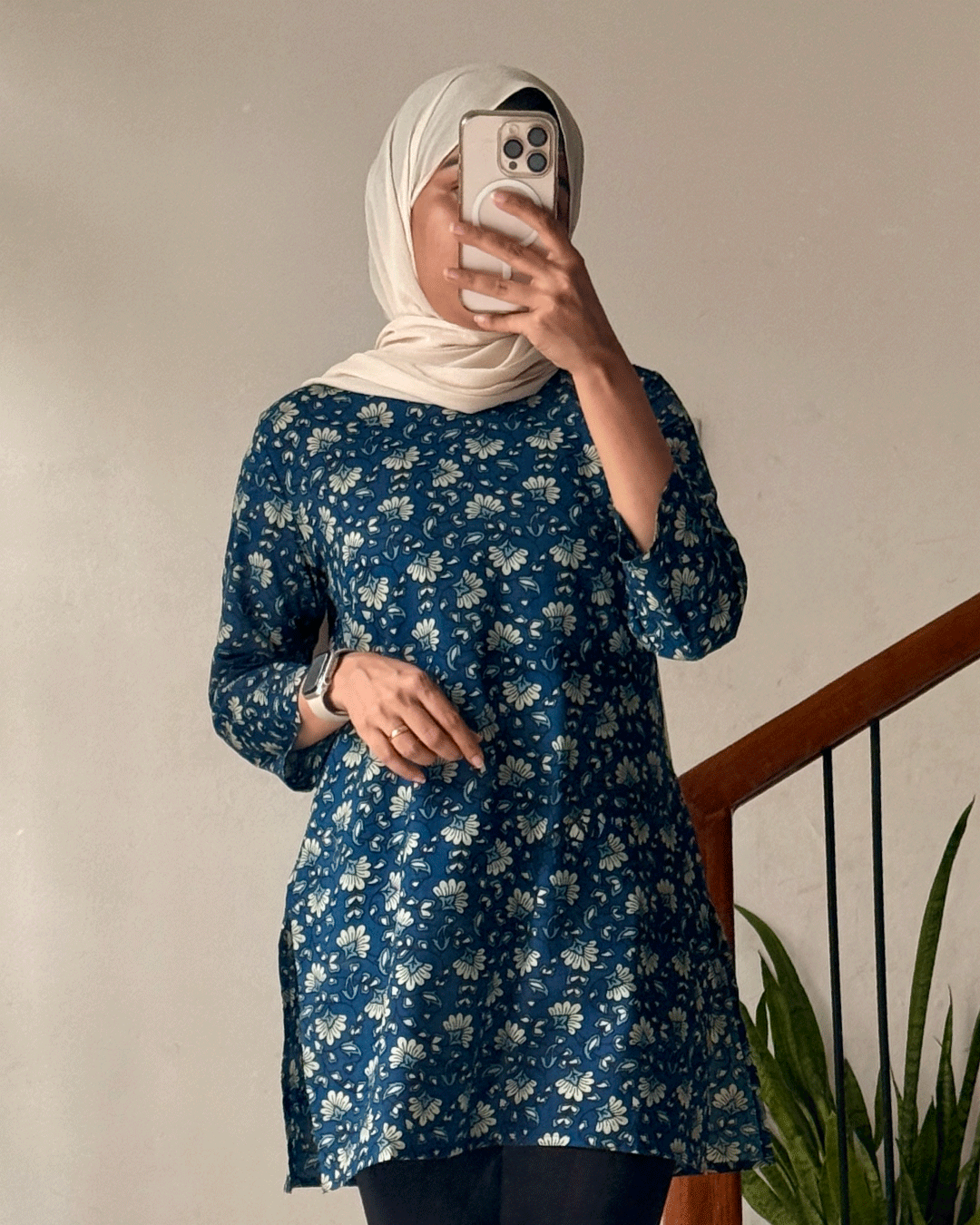Phoolan Mehka Peplum – 30 Inch Kurti