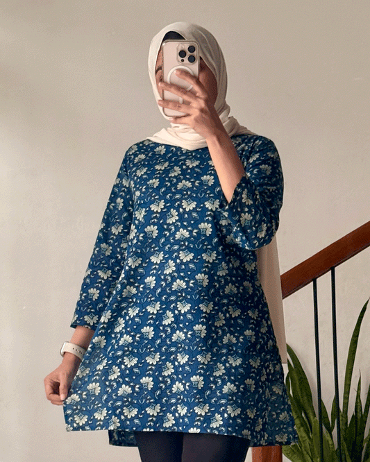 Phoolan Mehka Peplum – 30 Inch Kurti