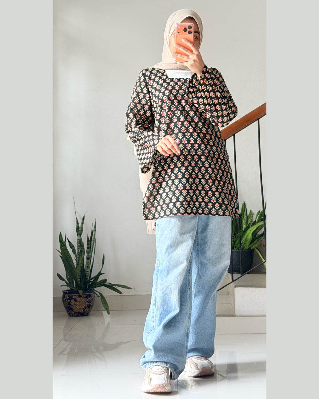 RangBaag Midnight Black 30 inches Kurti