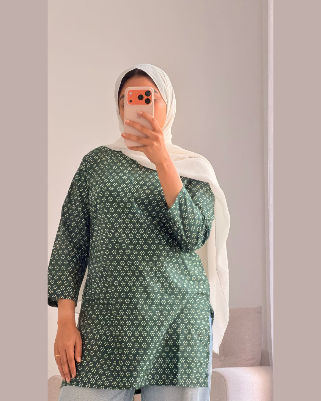 Noor Mehfil 30-Inch Short Kurti