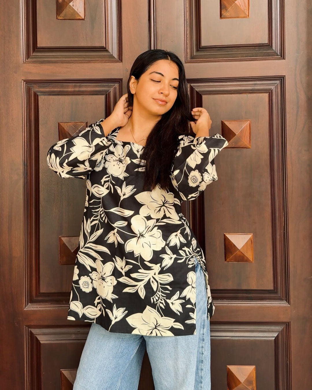 Noir Gul Aafreen 30 inches Short Kurti